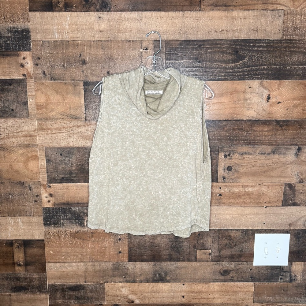 We The Free Women's Cowl Neck Tank Top - Light Olive